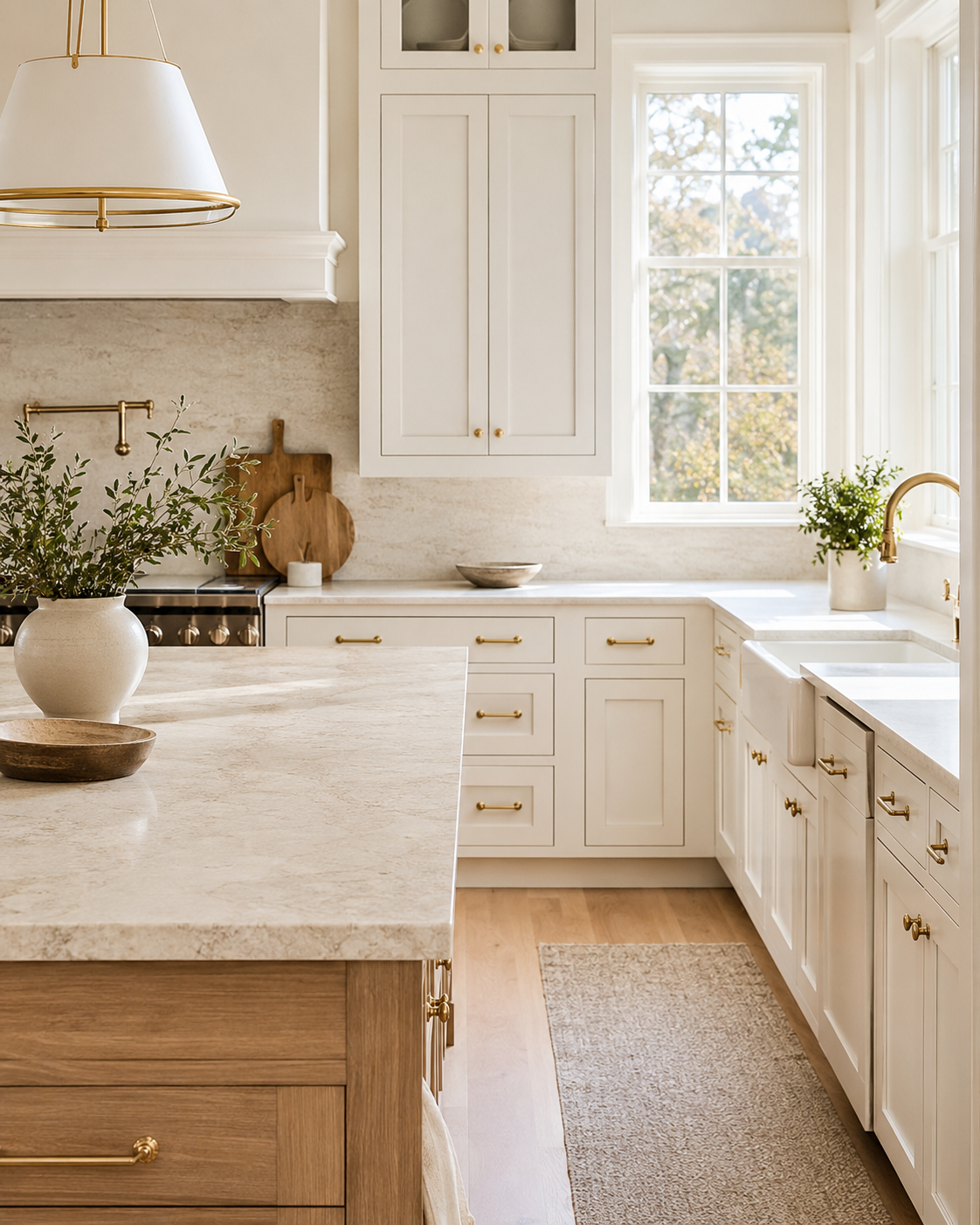Immaculately cleaned luxury kitchen
